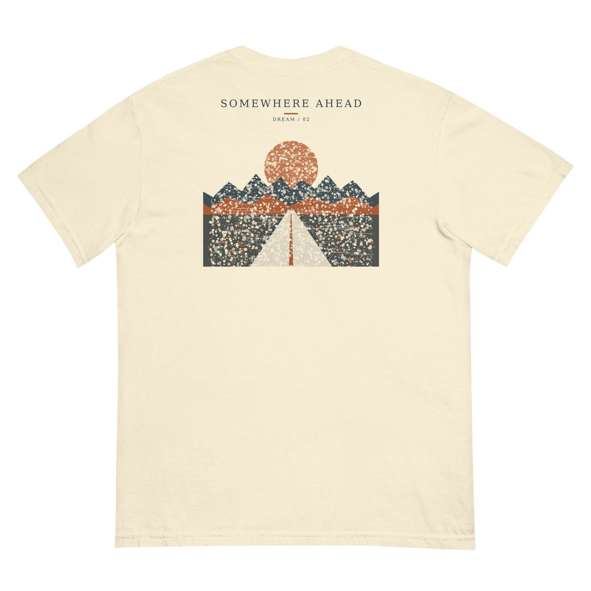 DREAM / 02 — Somewhere Ahead in Ivory, clean back view with corrected approved placement