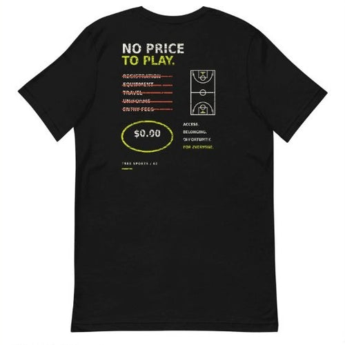 FREE SPORTS / 02 — No Price to Play in Black, back view