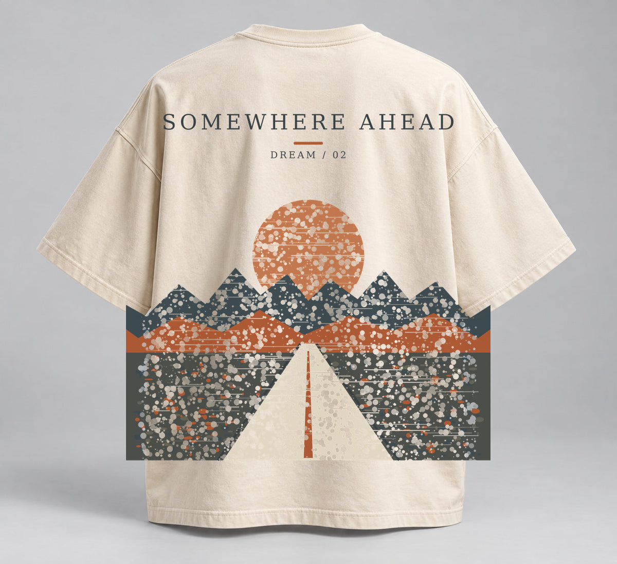 DREAM / 02 — Somewhere Ahead clean back view with exact production artwork