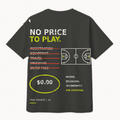 FREE SPORTS / 02 — No Price to Play clean back with corrected basketball-court artwork